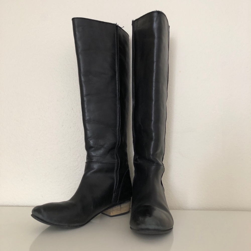 ASOS Black Riding Boots